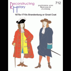 Great Coat 1670-1710s Brandenburg Pattern